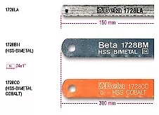 Beta 017280010 1728 Bm 300Mm Blades For Hacksaw Frames