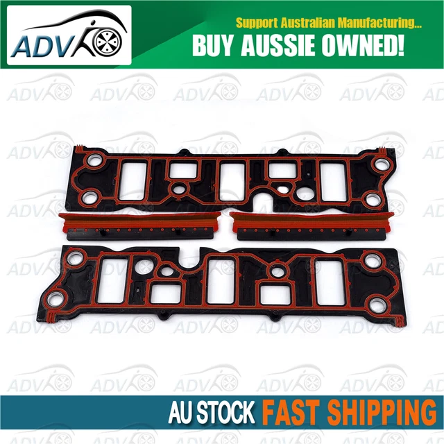 INLET/INTAKE MANIFOLD GASKET SETFit HOLDEN COMMODORE VT VU VX VY 3.8L