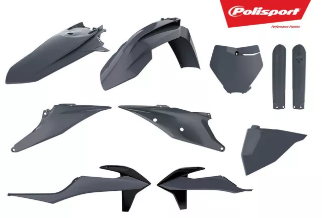 Polisport Plastic Kit Set Nardo Grey Replacement NEW KTM SX SXF XC XCF 19-22