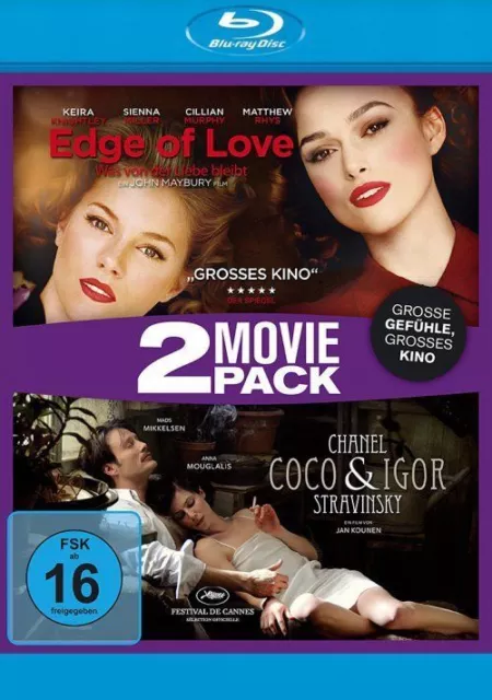 Edge of Love / Coco Chanel & Igor Stravinsky - 2 Filme Blu-ray/NEU/OVP