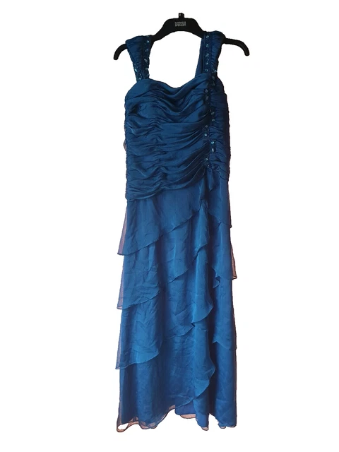 LADIES PROM PARTY Bridesmaid Long Evening Dress Ignite Evenings Carol Lin  £39.99