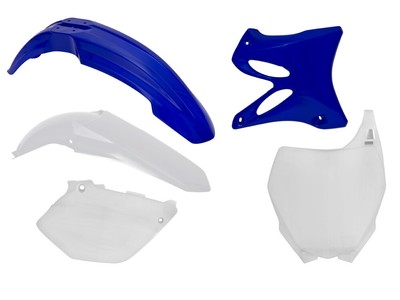 Tech R-TECH Kit Plastique Compatible Yamaha 125/250 Yz 06/14 Blanc 
