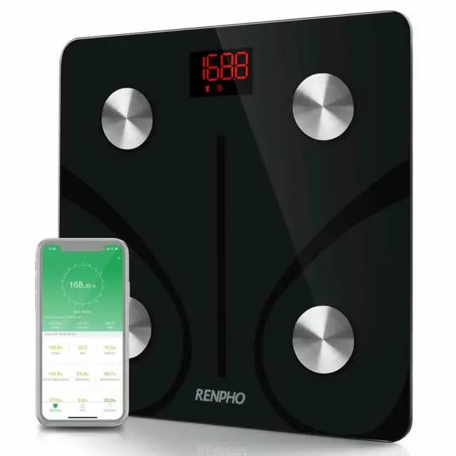 RENPHO Balance Pèse Personne, Balance Connectée Bluetooth