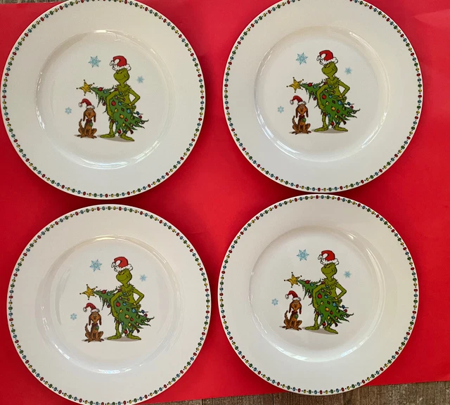 The Grinch Dinner Plate Set of 12