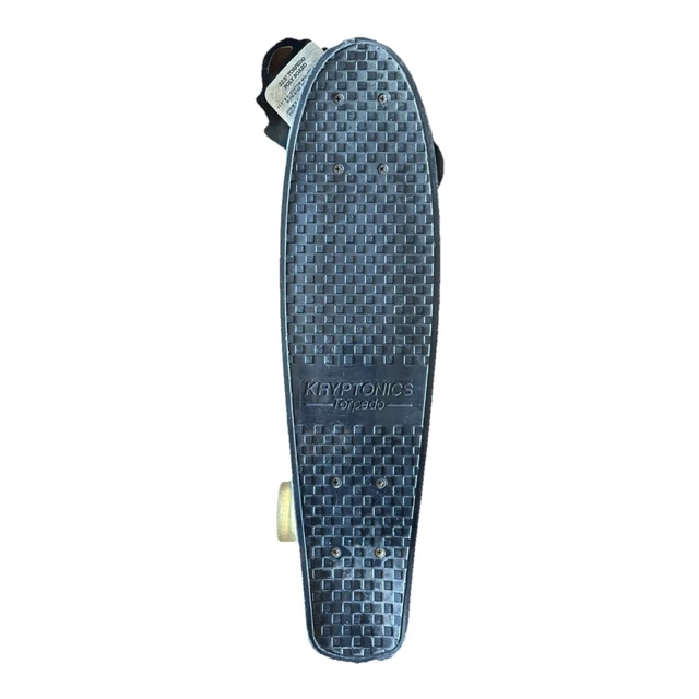 Skateboard Penny Board Kryptonics Torpedo 1965 - Teal Turquoise Blue, Vintage Rare