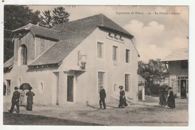NANCY - M. & M. - CPA 54 - Exposition de Nancy 1909 - La Ferme Lorraine