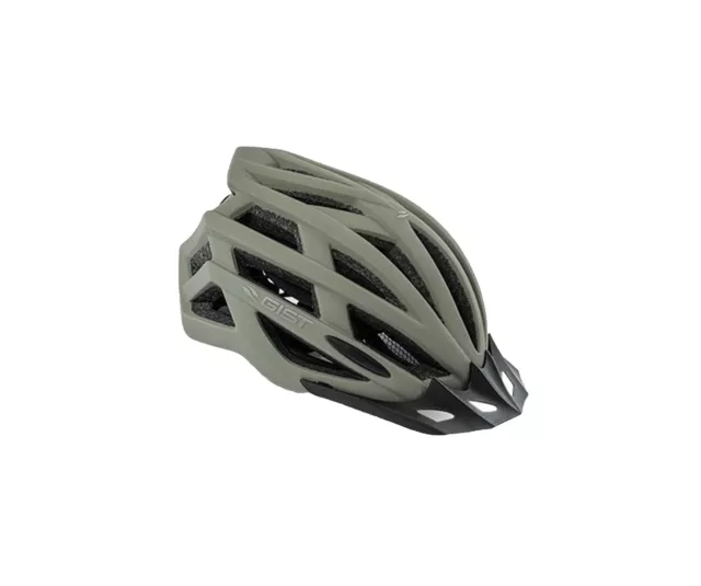 Casco Gist Bici Planet One Plus Nuovo Grigio Per Bike Biciclette Da Corsa