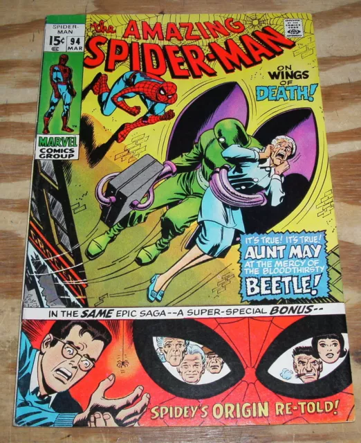 Amazing Spider-man #94 fine/very fine 7.0