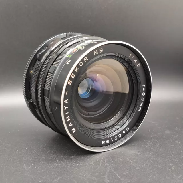 [NEAR MINT ] Mamiya Sekor NB 65mm f4.5 Wide Angle Lens for RB67 Pro S SD from JP