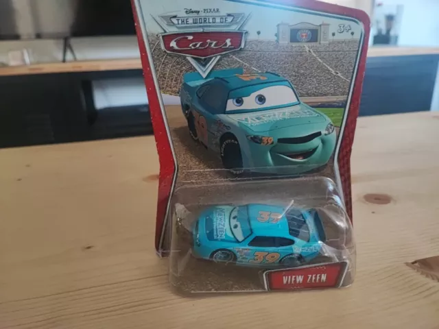 Voiture Mattel Disney Pixar Cars 1 2 3 View Zeen N°39 Buck Bearingly Bleu