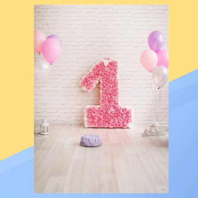 TISSU DE FOND D'anniversaire Enfant Dessin Animé Toile Pour Photo EUR 8