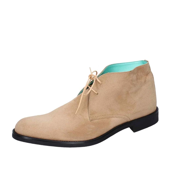 Chaussures Hommes NAK 45 Ue Bottines Brun en Daim EY196-45