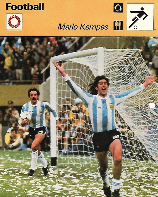 2023 FUTERA UNIQUE Mario Kempes Xtra Time Training patch souvenirs d