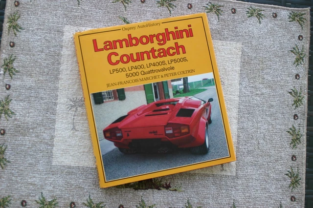 LAMBORGHINI COUNTACH LP500 LP400 LP400S LP500S 5000 Quattrovalvole Very ...