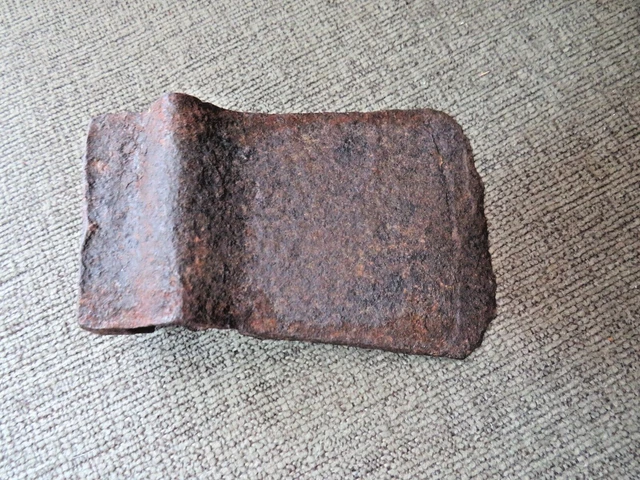 ANTIQUE RELIC 1700s AMERICAN DUG FORGED IRON TOMAHAWK AXE HEAD see others I have