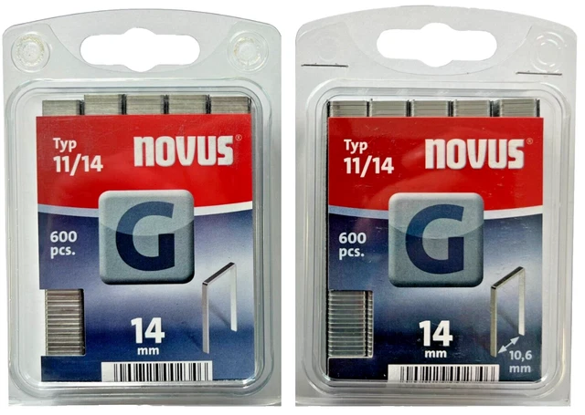 2x 1000 Tackerklammern Typ A 53/10 Superhart – Fl Produktbild-Vorschau 9