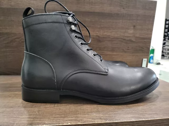 Vince Camuto Men's Lannie Leather Jack Boot Black 11M New 3