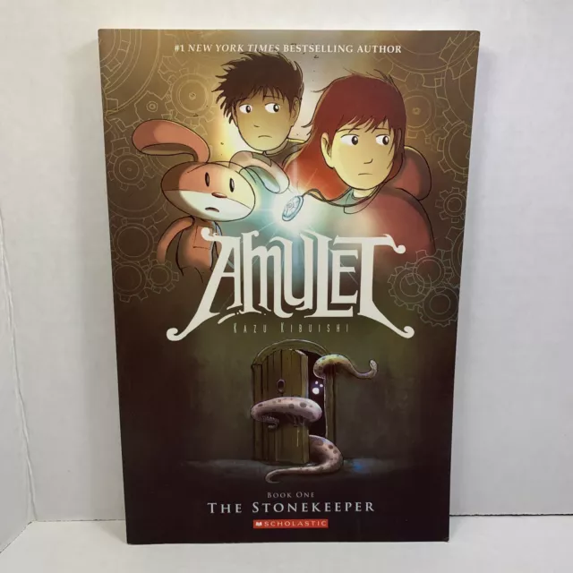 The Stonekeeper by Kazu Kibuishi AMULET Book 1 YA Graphic Novel