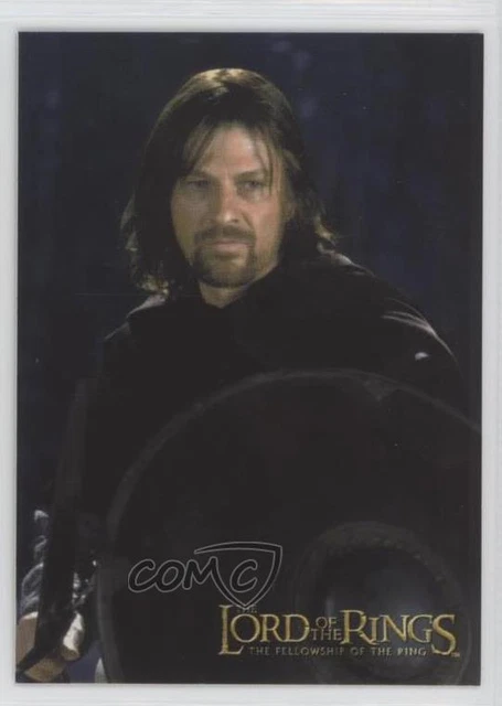 2001 Topps The Lord of Rings: Fellowship Ring European Special Foil Boromir 10a3