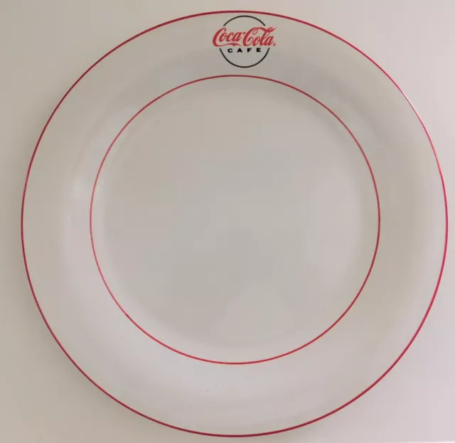 Coca Cola Cafe Dinner Plate Gibson 2003 Coke Vintage