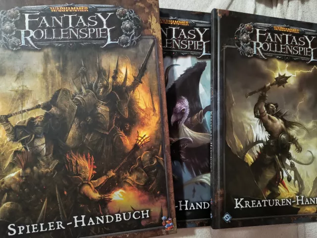 Warhammer Fantasy Rollenspiel Bücher