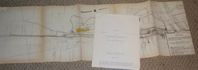 ORIGINAL Blueprints - Agreement Ogden Union Rwy & Depot Co and Pacific Fruit Exp