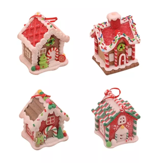 Christmas House Pendant for Bedroom Decor Holiday Decors