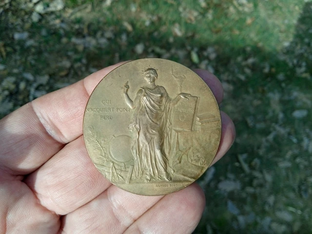 Médaille En Bronze - Ministère De L'Instruction Publique 1909 - Monnaie De Paris