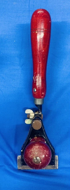 Vintage STANLEY No. 82 Adj. Cabinet Wood Scraper Knurled Knob & Lever Cap Screw