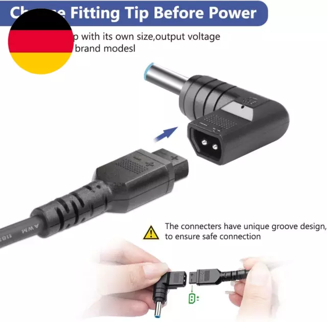 KFD 90W Universal Netzteil Laptop Ladegerät Auto KFZ Ladekabel Für Lenovo HP Del 2