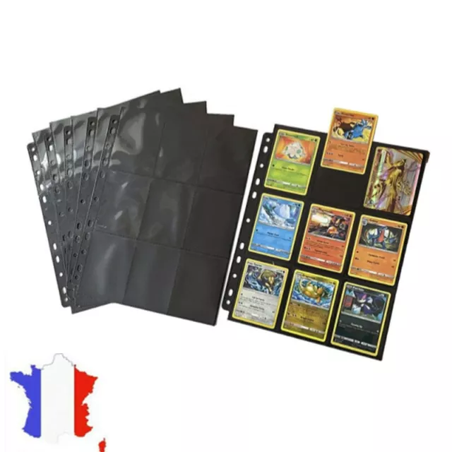 Vault X Classeur – Album Classeur pour Cartes à Collectionner, Jeux de  Cartes, Trading Card – 9 poches – 360 poches pour TCG (Noir) : :  Jeux et Jouets