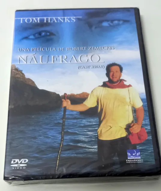 Náufrago - Dvd - Tom Hanks - Dirigida Por Robert Zemeckis - Drama - Aventuras