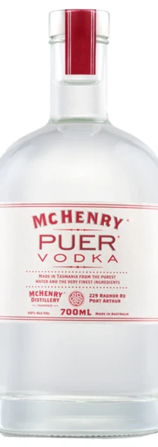 McHenry Distillery Puer Vodka 700ml Each