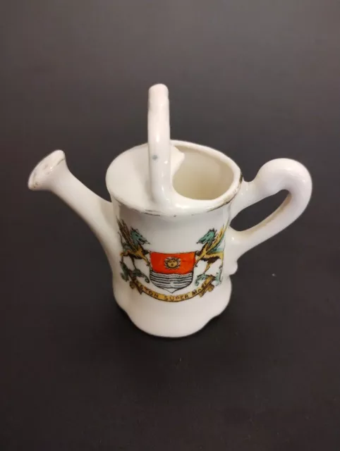 Crested Ware China Gemma Watering Can Weston Super Mare