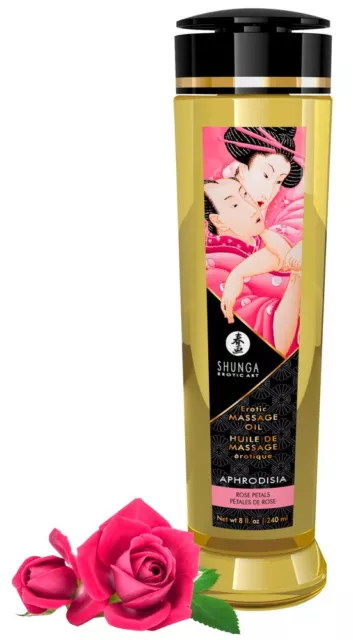 Shunga Erotic Massage kaltgepresstes Öl Vitamin E viele Aromen B (99,79 EUR/l)