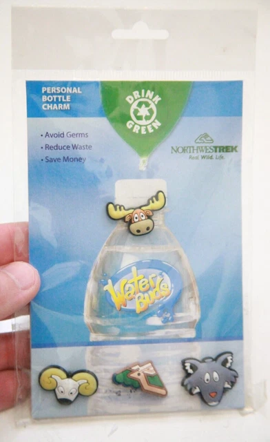 New O-Rings Silicone Water Bottle Marker Holder Drink Charms Drink Green BB329
