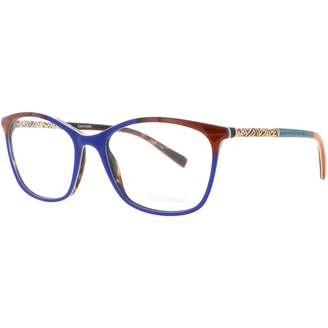 COCO SONG LONG-NIGHT-CV249.01-09 Eyeglasses Eye Glasses C01 BLACK Authentic New CoCo Song Clothing, Shoes & Accessories for Women on Sale up  main image 2