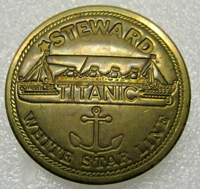 Princess Cruise Line Ship Collectibles Titanic Boarding Pass Pin RMS ...