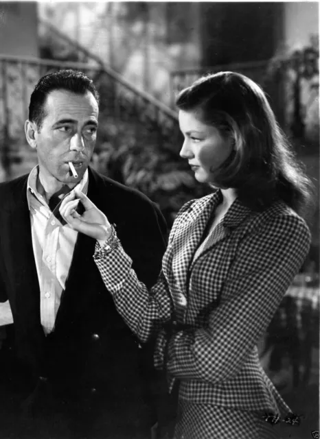 Humphrey Bogart Lauren Bacall Black And White 8x10 Picture Celebrity Print