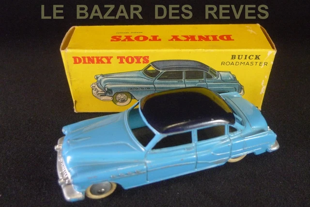 Voiture Miniature Dinky Toys Atlas Buick Roadmaster 24V - Rose Et Noir - Neuf Boîte D'Origine