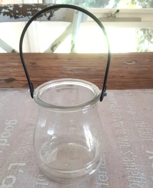 Small Decorative Glass Bucket