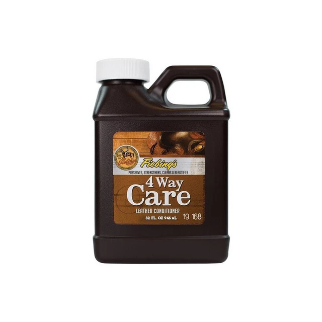 Acondicionador de cuero Fiebing's 4 vías cuidado 946 ml - conserva fortalece las limpiezas