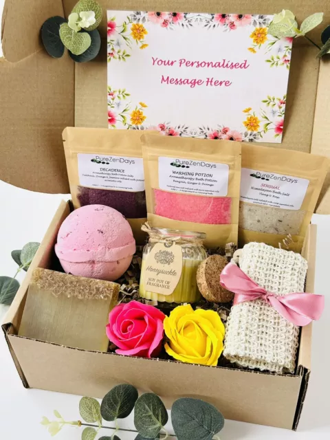 Womens  Gift Pamper Hamper Spa Bath For Her Birthday Easter Mum Friend Sister