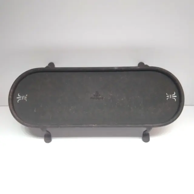 PartyLite Mediterraneo Rustic Brick Tray Candle Holder - Retired 12x4.25" ~P8460 2