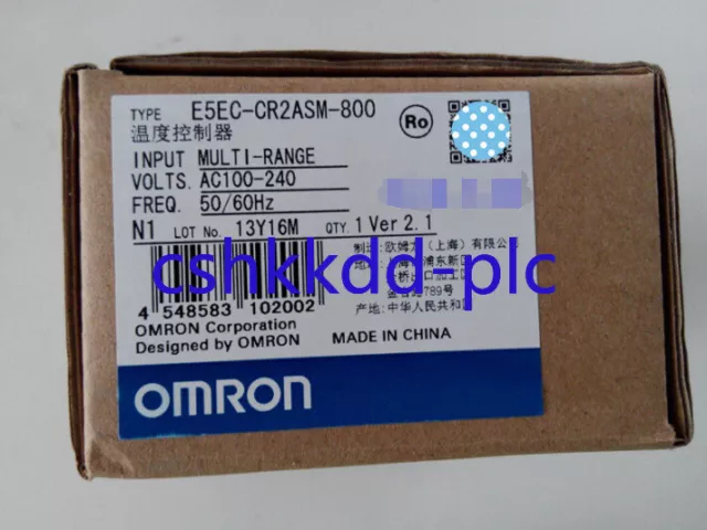 1PC New Omron E5EC-CR2ASM-800 E5ECCR2ASM800 Temperature Controller In Box