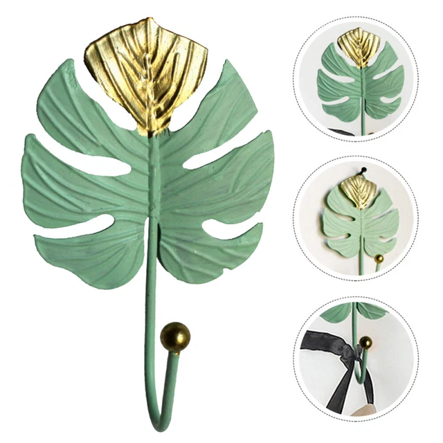 Clothes Hook Wrought Iron Child Creative Wall Gold Hooks Decorative