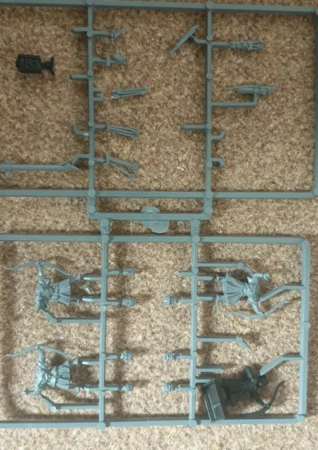 Bretonnian RARE Peasant Bowmen Archers Oldhammer AoS Sprue Warhammer fantasy OOP