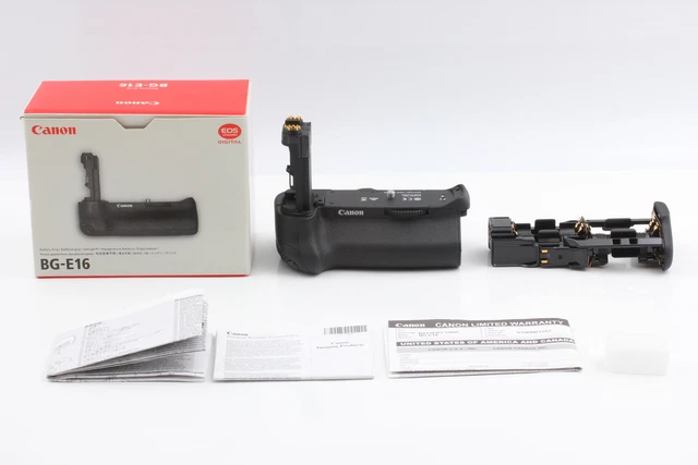 [MINT] Canon BG-E16 Battery Grip For Canon EOS 7D 7D2 MarkII From JAPAN