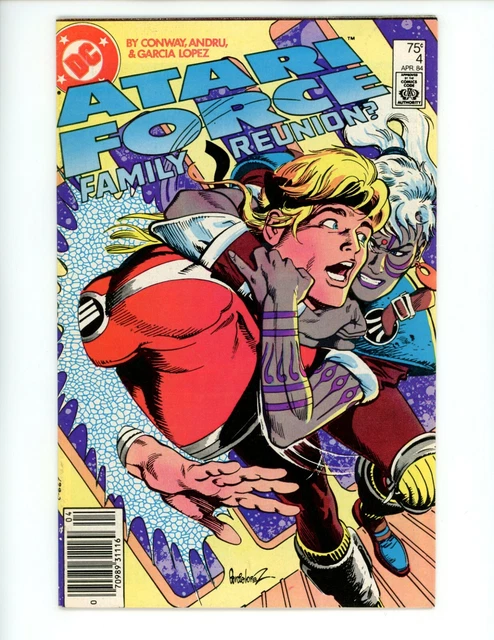 Atari Force #4 1984 VF- Family Reunion Dart returns home DC Comic