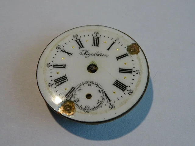PIÈCE HORLOGER HORLOGERIE Ancien Mouvement Montre Gousset EUR 6,00